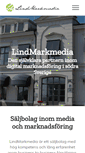 Mobile Screenshot of lindmarkmedia.se
